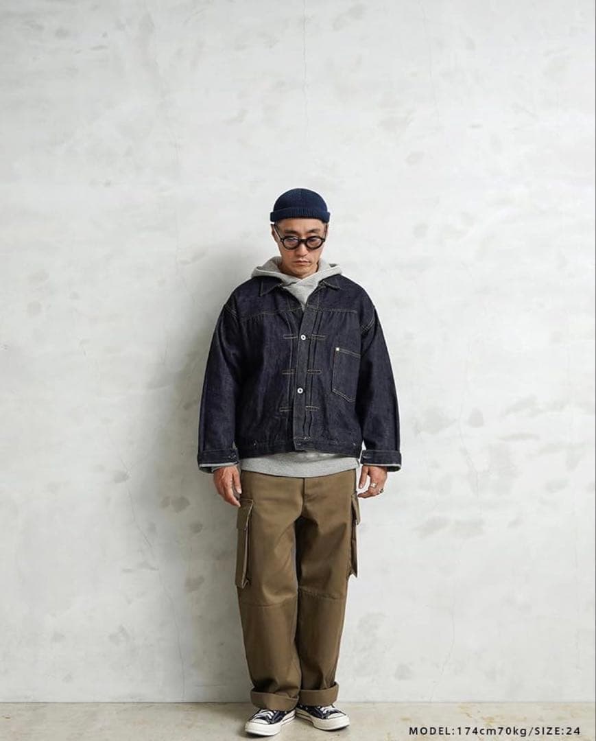 【WAIPER.inc／ワイパーインク】M-47 カーゴパンツ(後期型)ブラウン