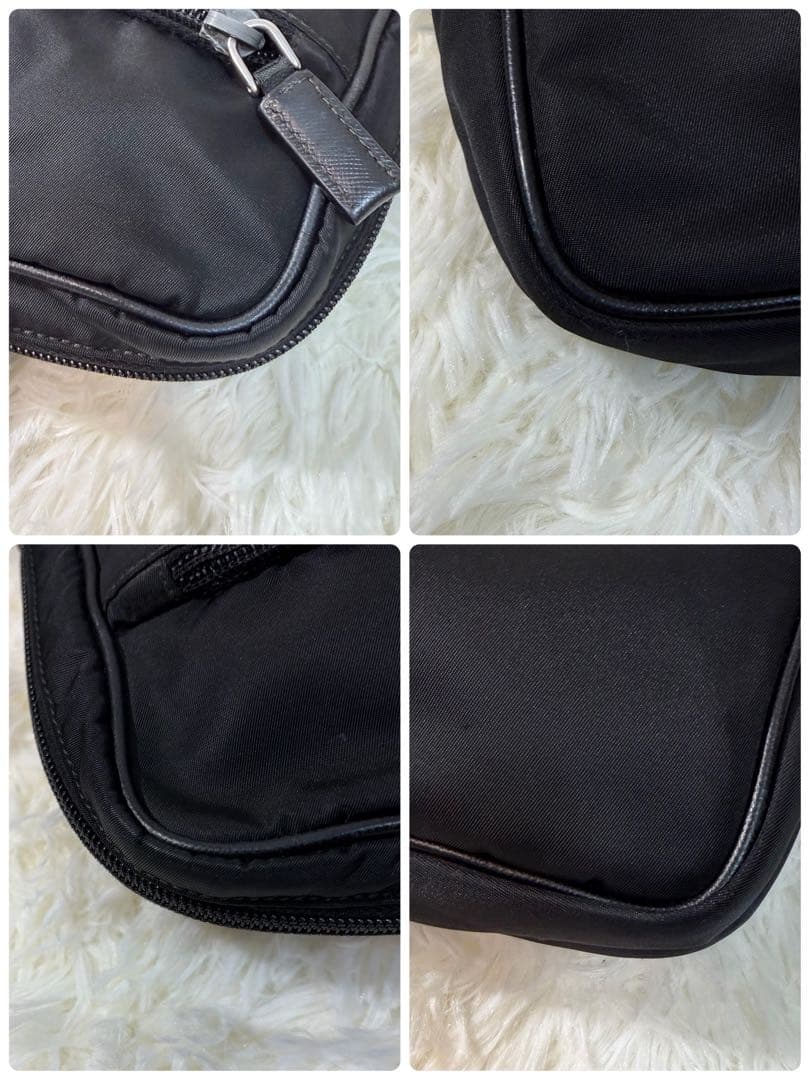 【✨美品✨】プラダ 三角ロゴ ブリーフケース PCケース ナイロン ブラック