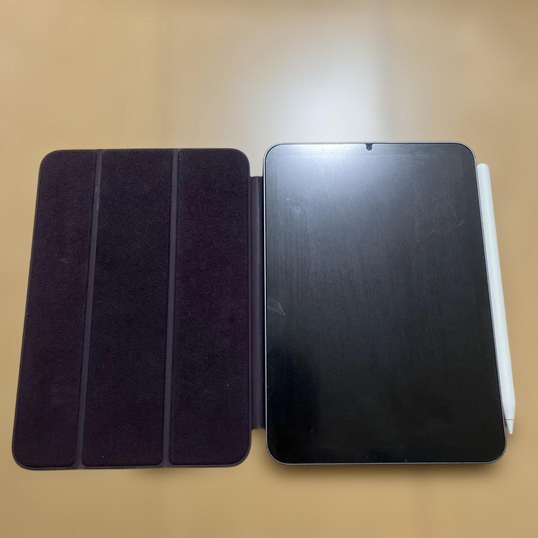 Apple iPad mini（第6世代）64GB カバー&ペンシル付