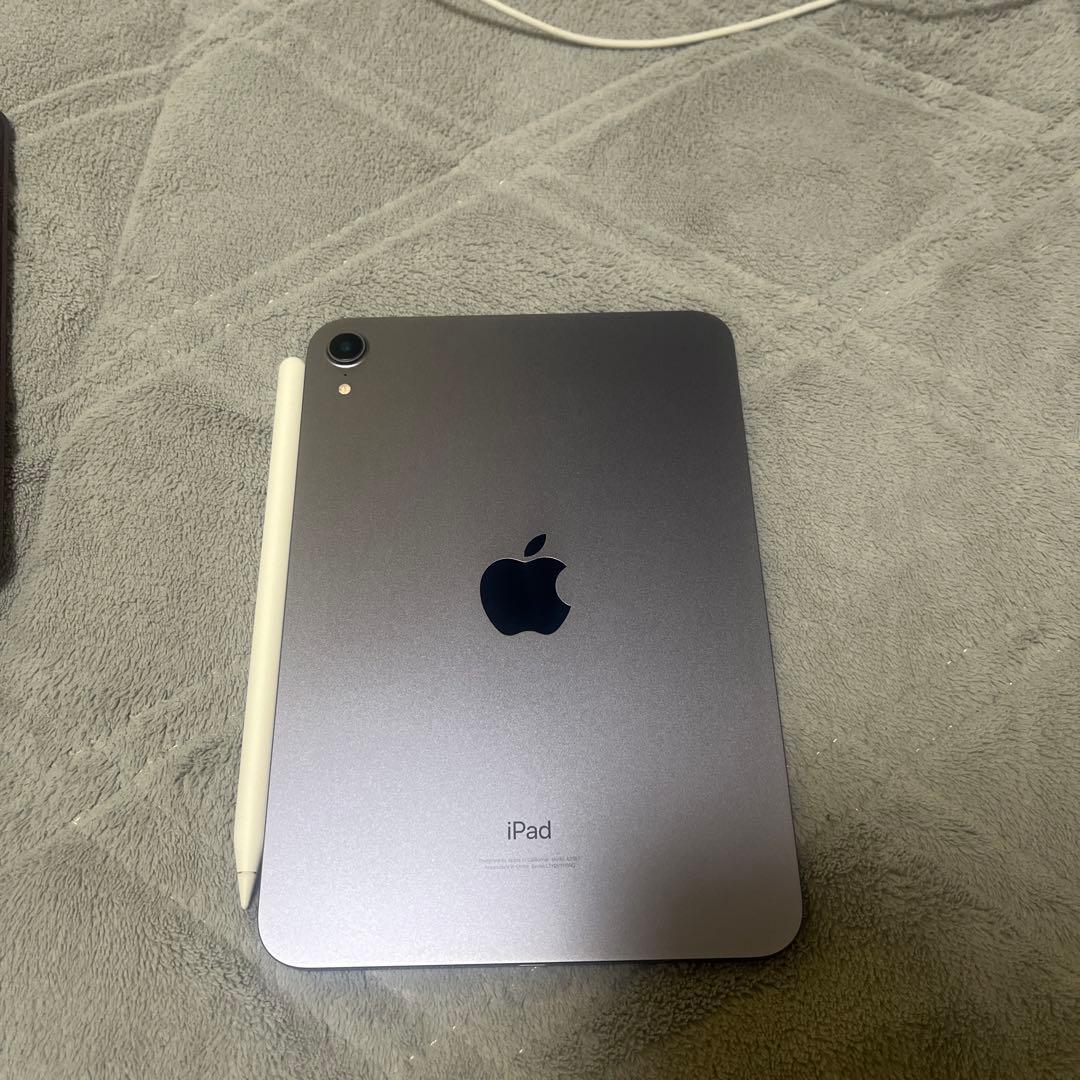 Apple iPad mini（第6世代）64GB カバー&ペンシル付