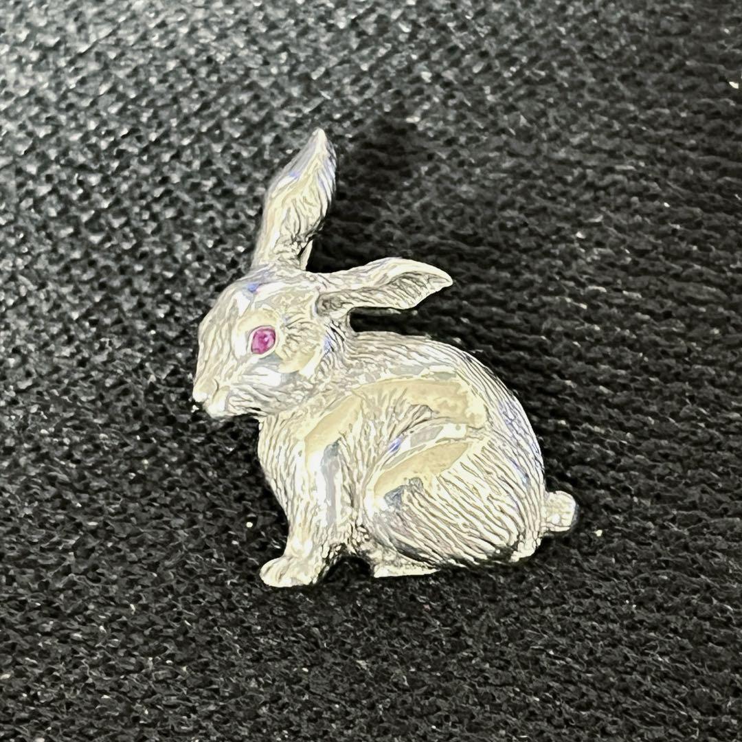 【極美品】ジャスティンデイビス LUCKY B ラビット ネックレストップ