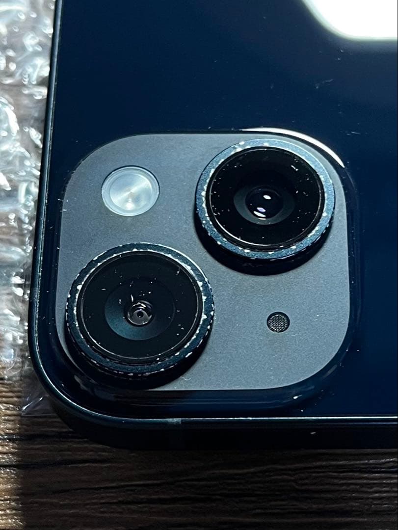 iPhone 14 128GB ミッドナイト＋おまけ※画面割れ・FaceID不良