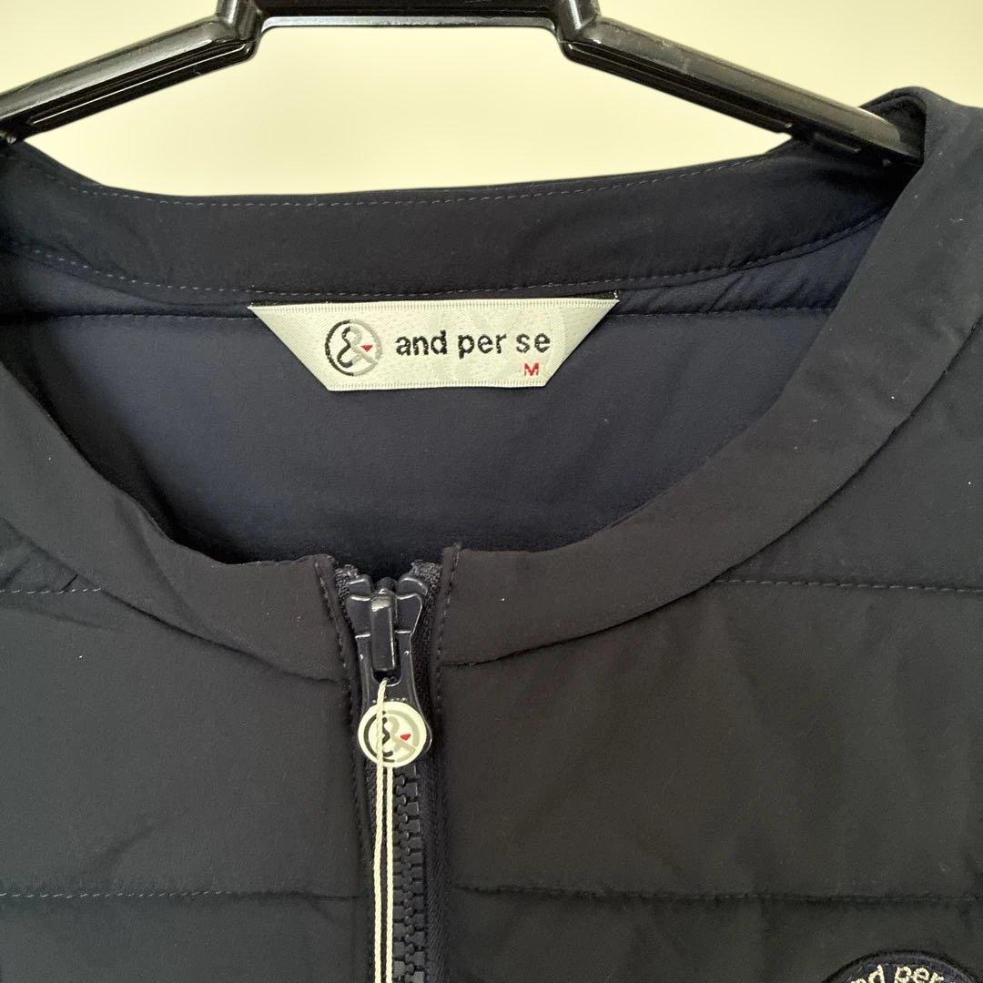 and per se ダウン　新品未使用タグ付き