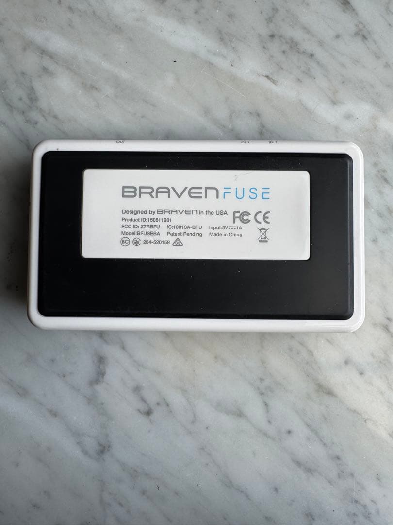 生産完了品　BRAVEN FUSE Bluetooth ポータブルミキサー