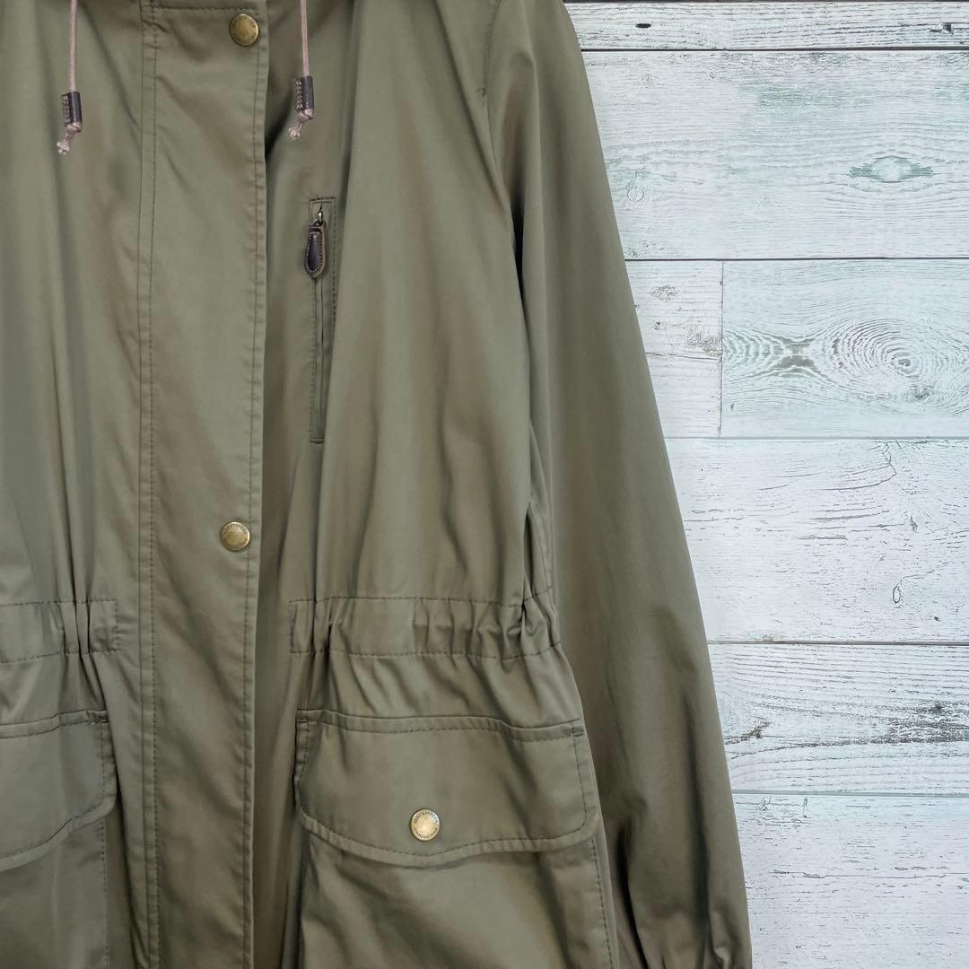 ☆ほぼ未使用☆マッキントッシュフィロソフィー　モッズコート　カーキ　ロゴ刻印