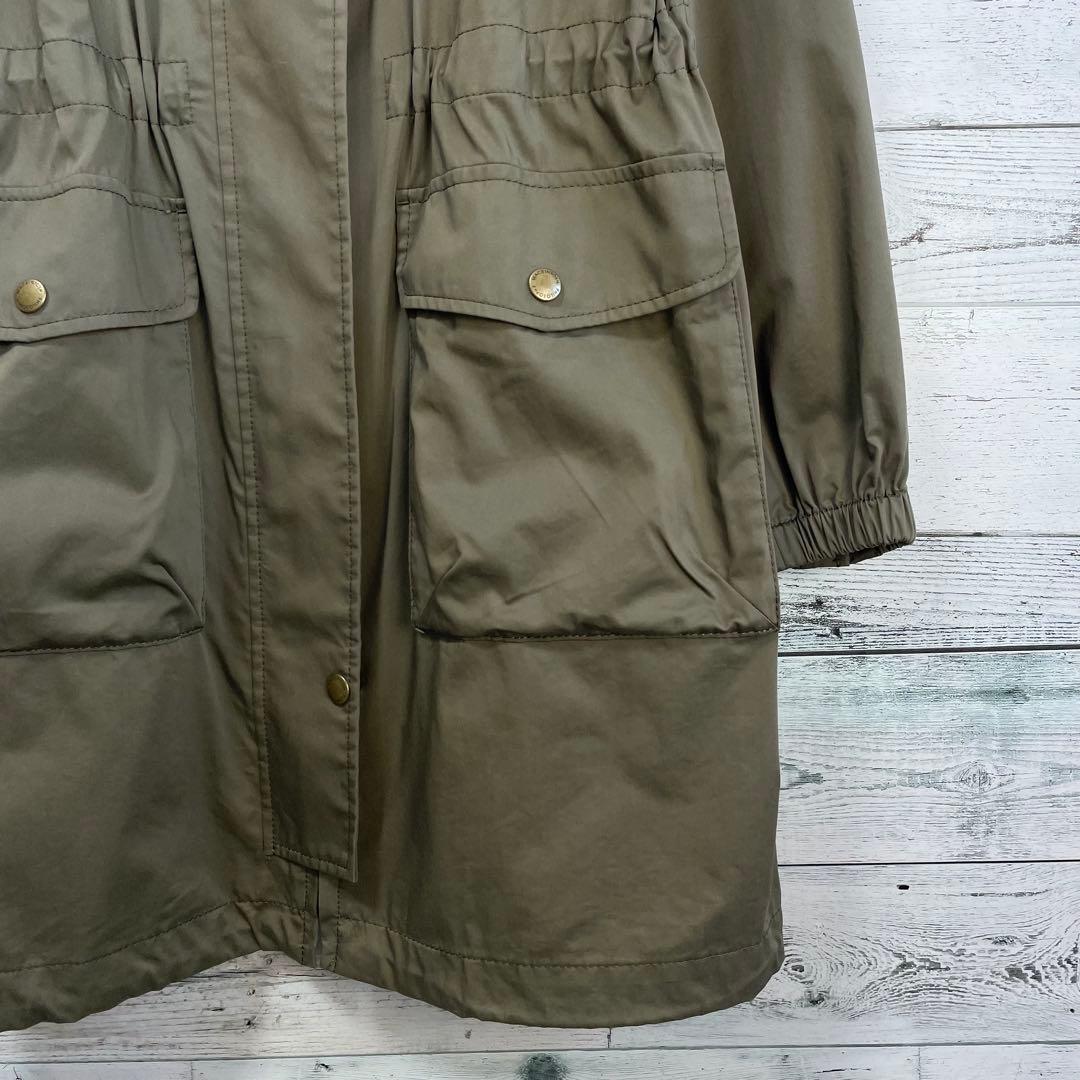 ☆ほぼ未使用☆マッキントッシュフィロソフィー　モッズコート　カーキ　ロゴ刻印
