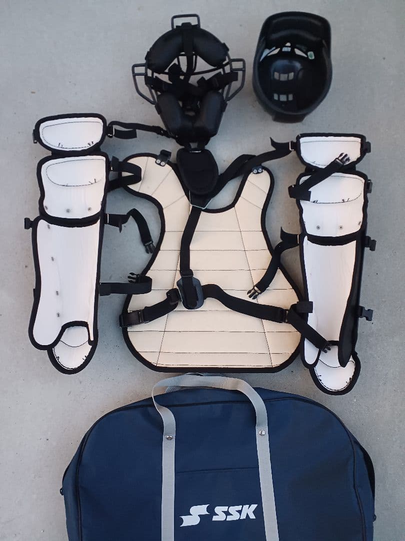J*K様 野球　キャッチャー防具　バック付き
