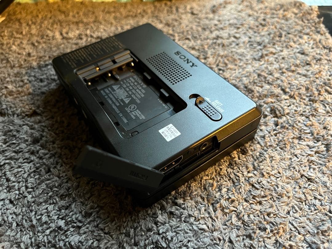 【SONY】純粋バッテリー付きCLM-V55 LCD MONITORモニター