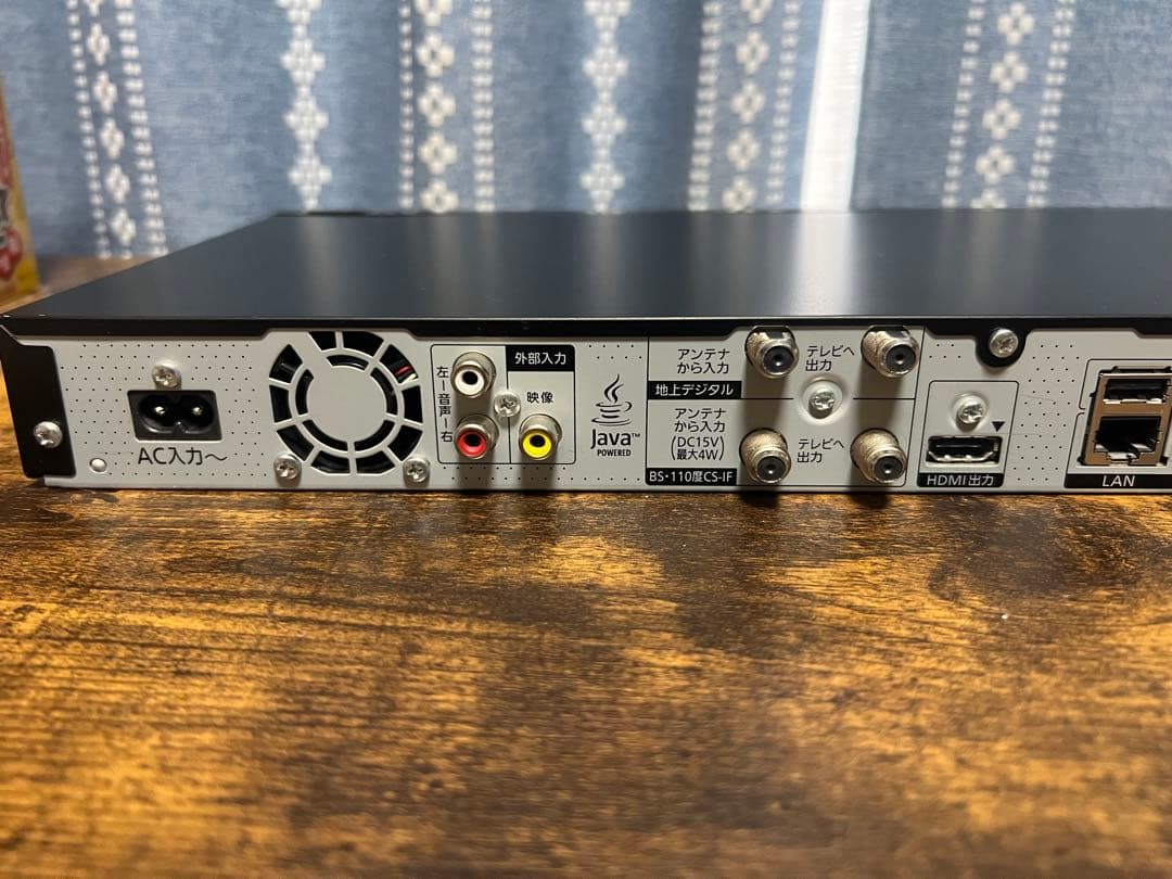 【内部清掃済】パナソニック製　ブルーレイレコーダー DMR-BWT560