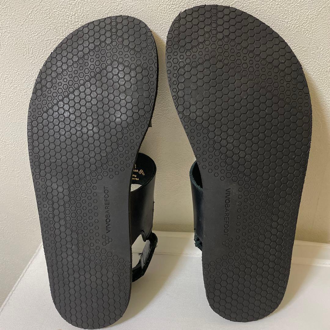 美品 vivobarefoot ビボベアフット オパンカサンダル レディース