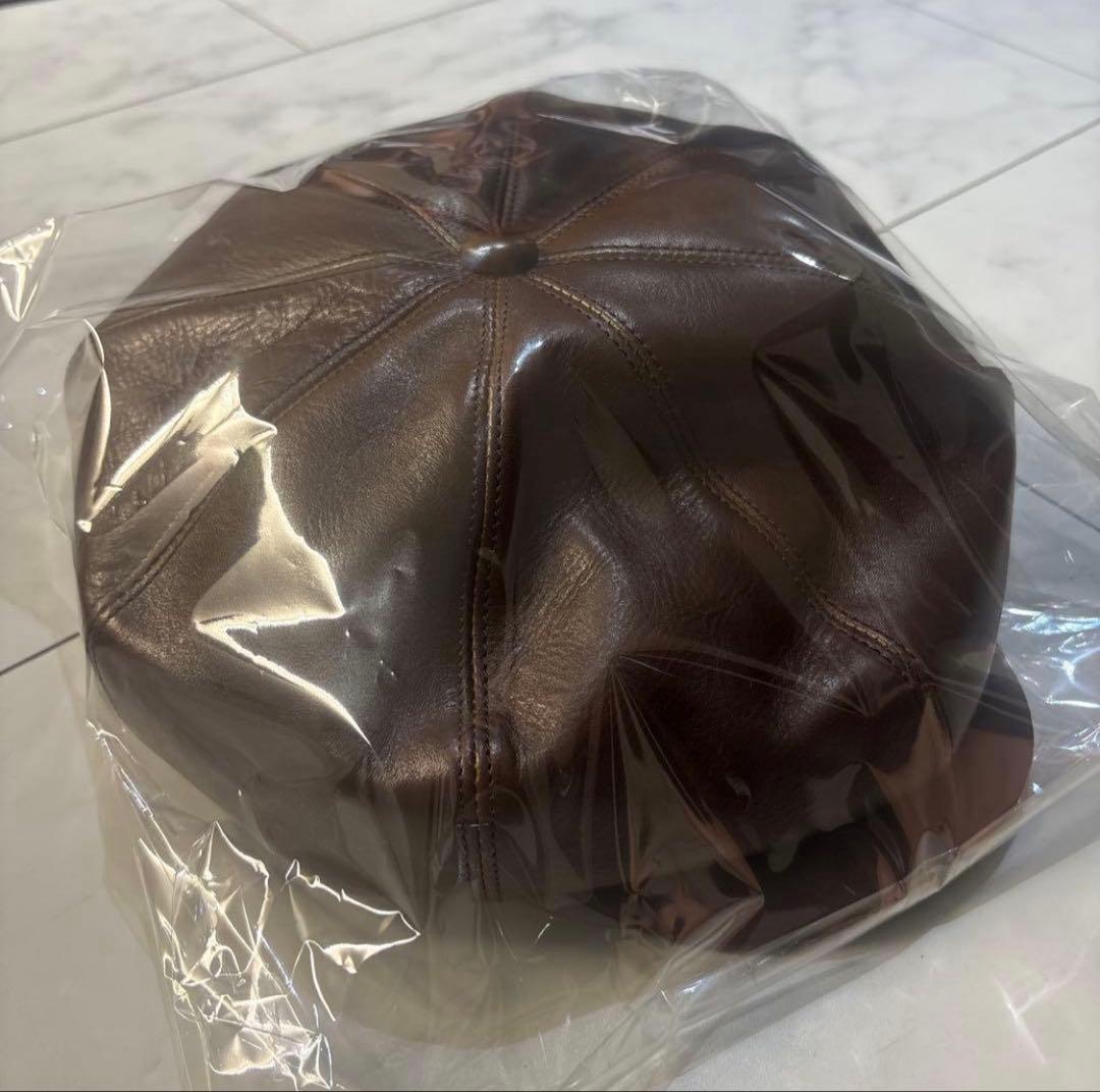 BRUNEL&Co. HATMAKERS×新喜皮革×キャスケット 36サイズ