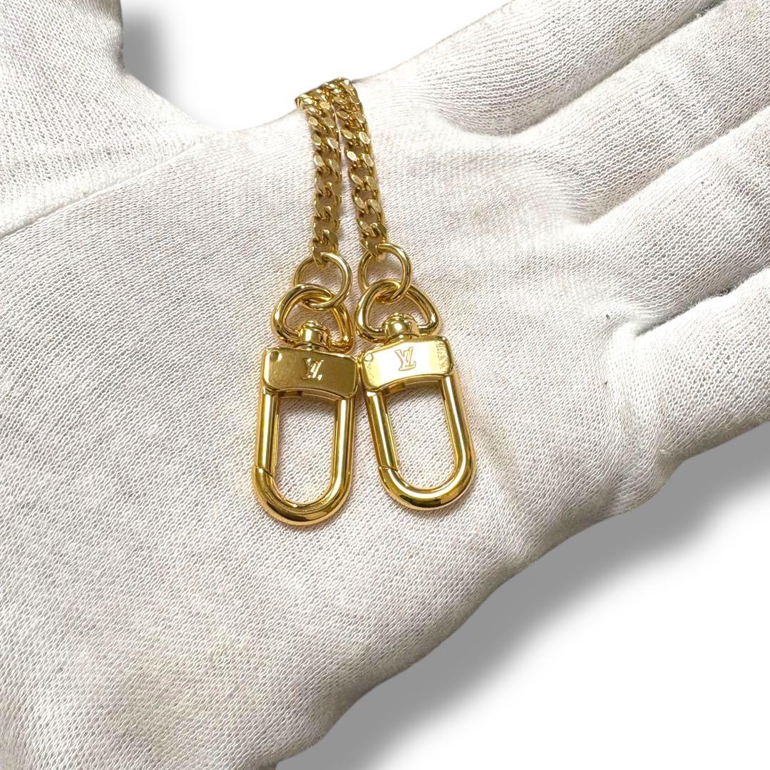 LOUIS VUITTON ルイヴィトン ウォレットチェーン ゴールド