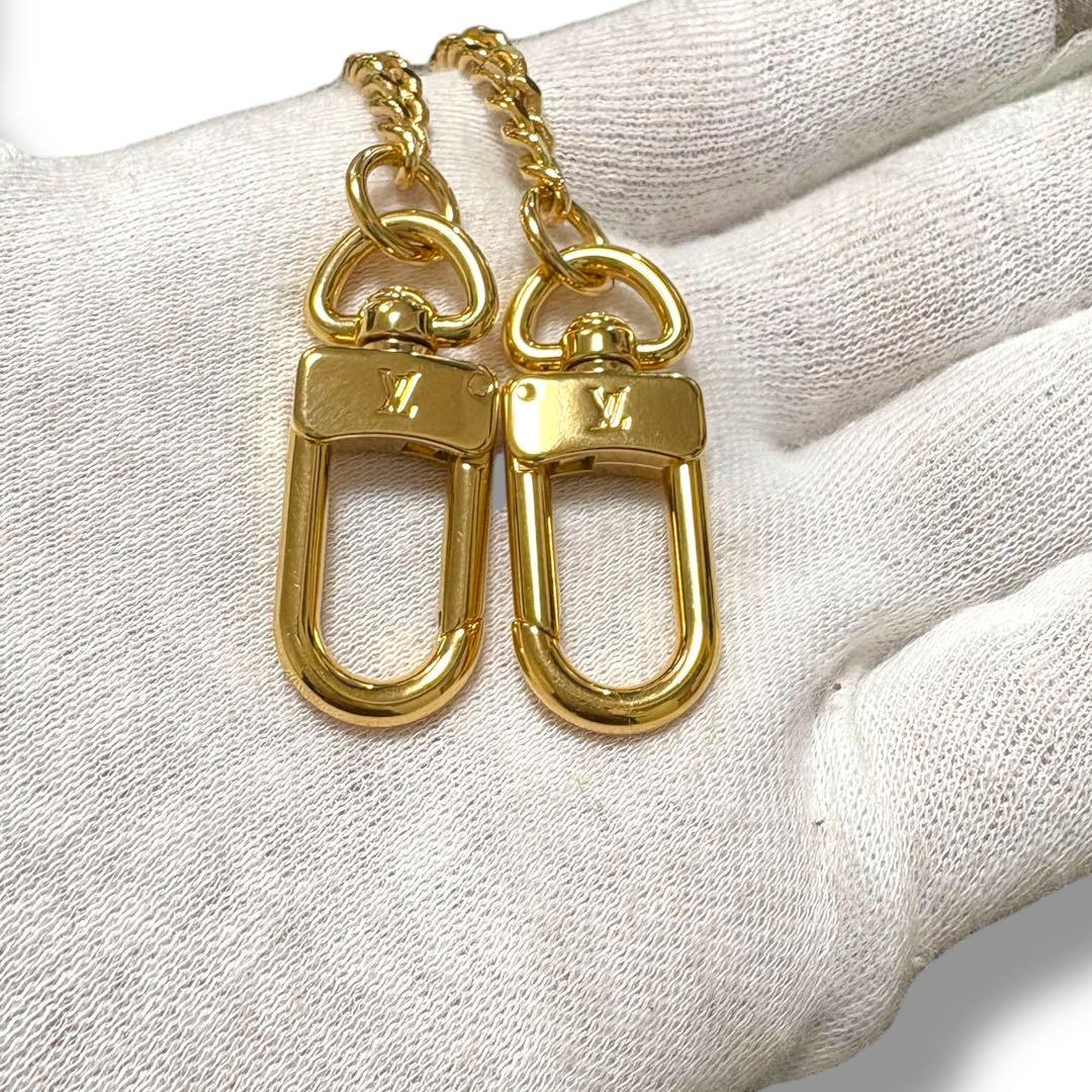 LOUIS VUITTON ルイヴィトン ウォレットチェーン ゴールド