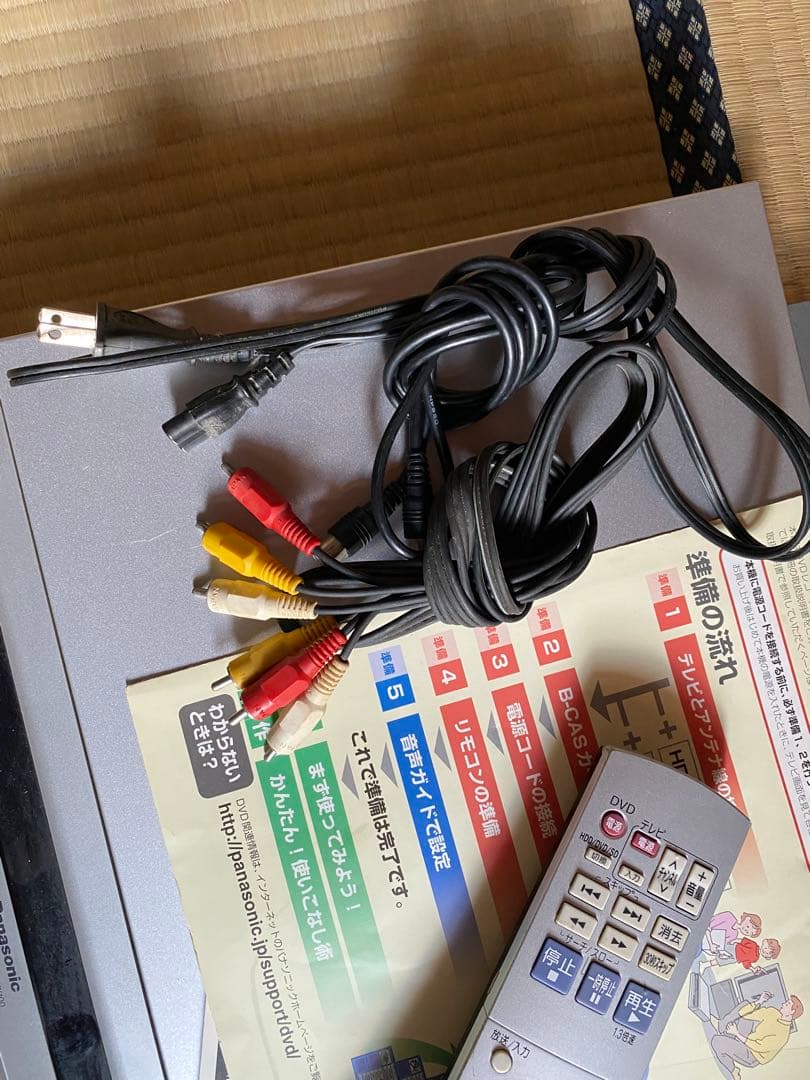 Panasonic DVDレコーダー HDD & DVD 動作確認済