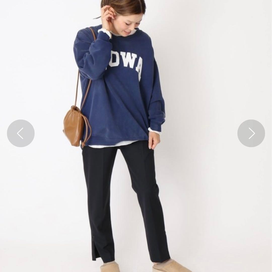 ドゥーズィエムクラス IOWA Vintage ダメージ加工　スウェット