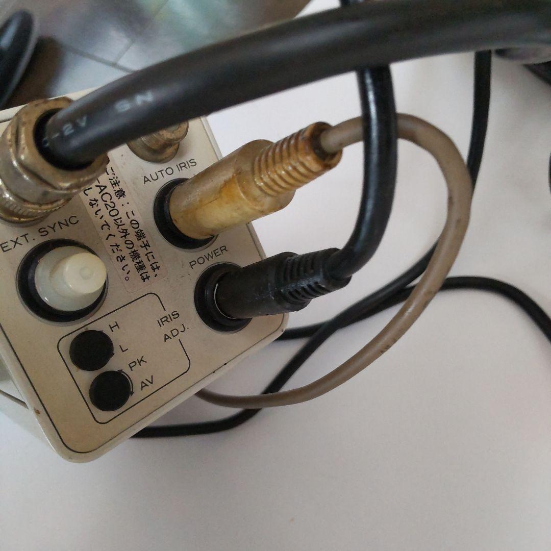 防犯カメラ HITACHI 白黒ビデオカメラVK-M20R形 中古