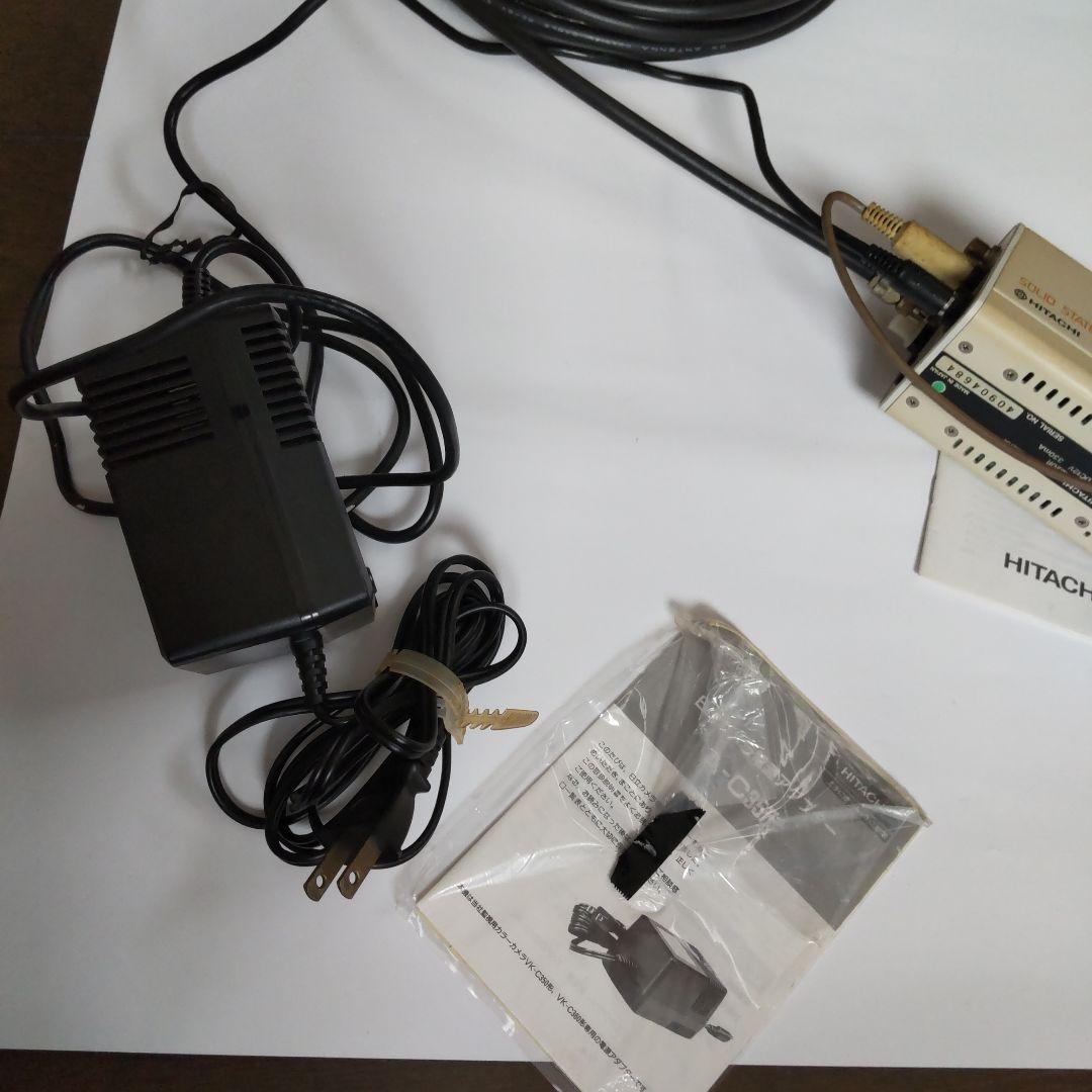 防犯カメラ HITACHI 白黒ビデオカメラVK-M20R形 中古