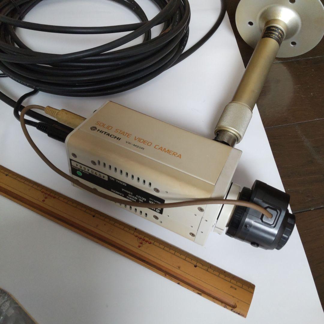 防犯カメラ HITACHI 白黒ビデオカメラVK-M20R形 中古