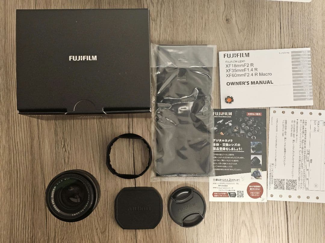 【おまけ付】FUJIFILM XF35mmF1.4 R 単焦点レンズ