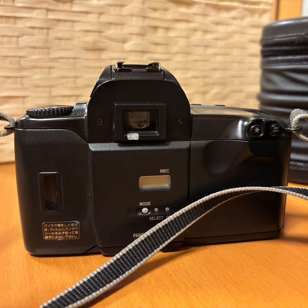 「動作確認済み」Canon EOS KISS フィルムカメラ 望遠レンズ付き