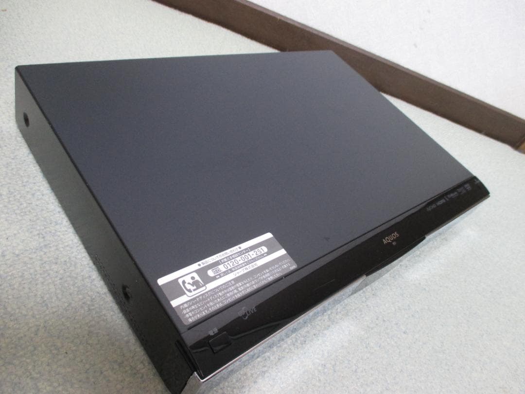 動作良好☆SHARP 2番組同時録画 ブルーレイレコーダー BD-HDW55