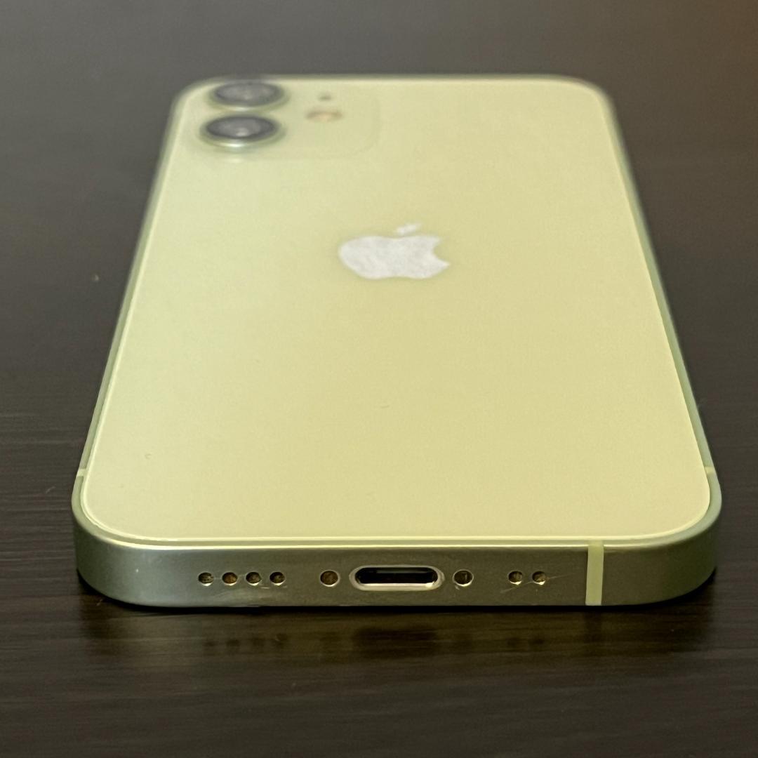 【中古】SB iPhone 12 mini 128GB グリーン【動確済み】