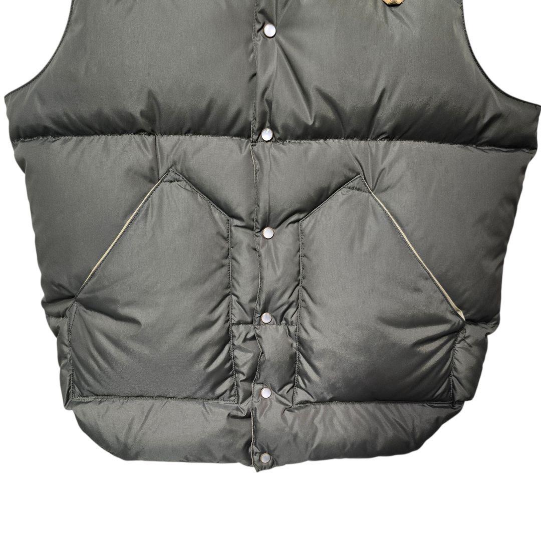 ロッキーマウンテンフェザーベッド ダウンベスト クリスティ オリーブ 38