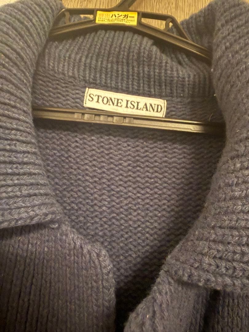 STONE  ネイビー カーディガン