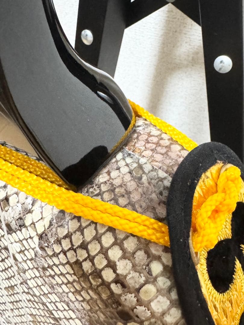 沖縄三線 本皮 蛇革仕様 琉球楽器 弦楽器