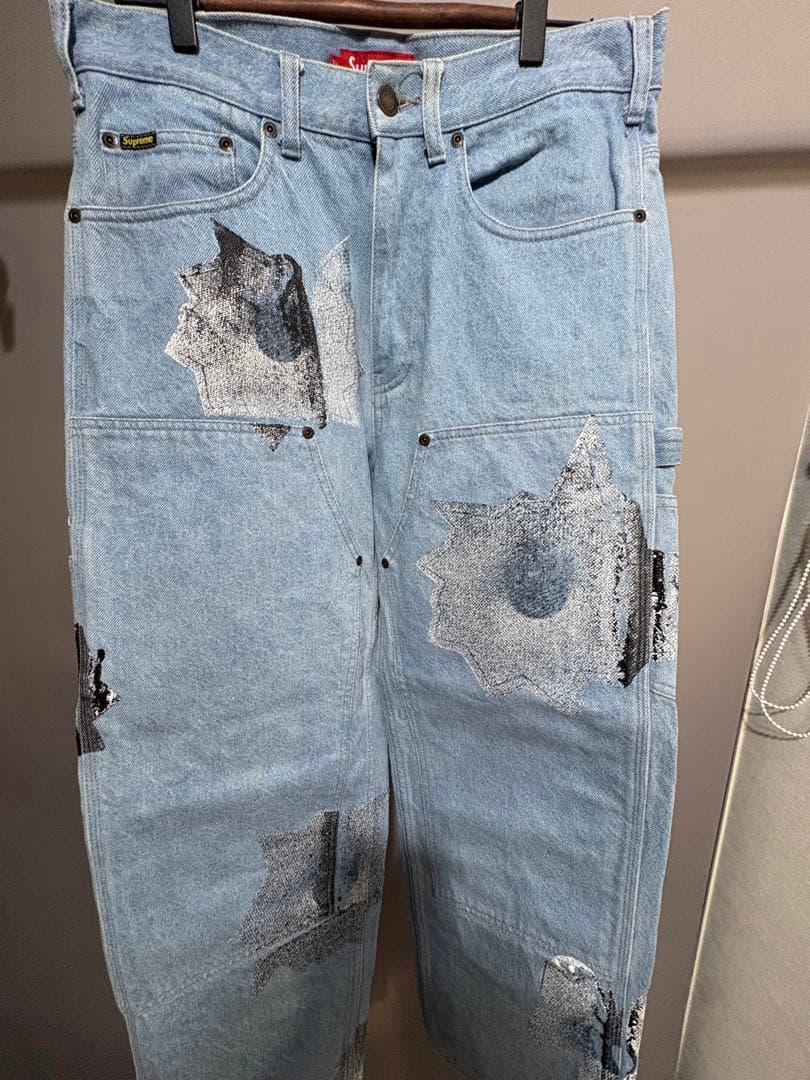 パンツ Supreme Nate Lowman Double Knee Pant