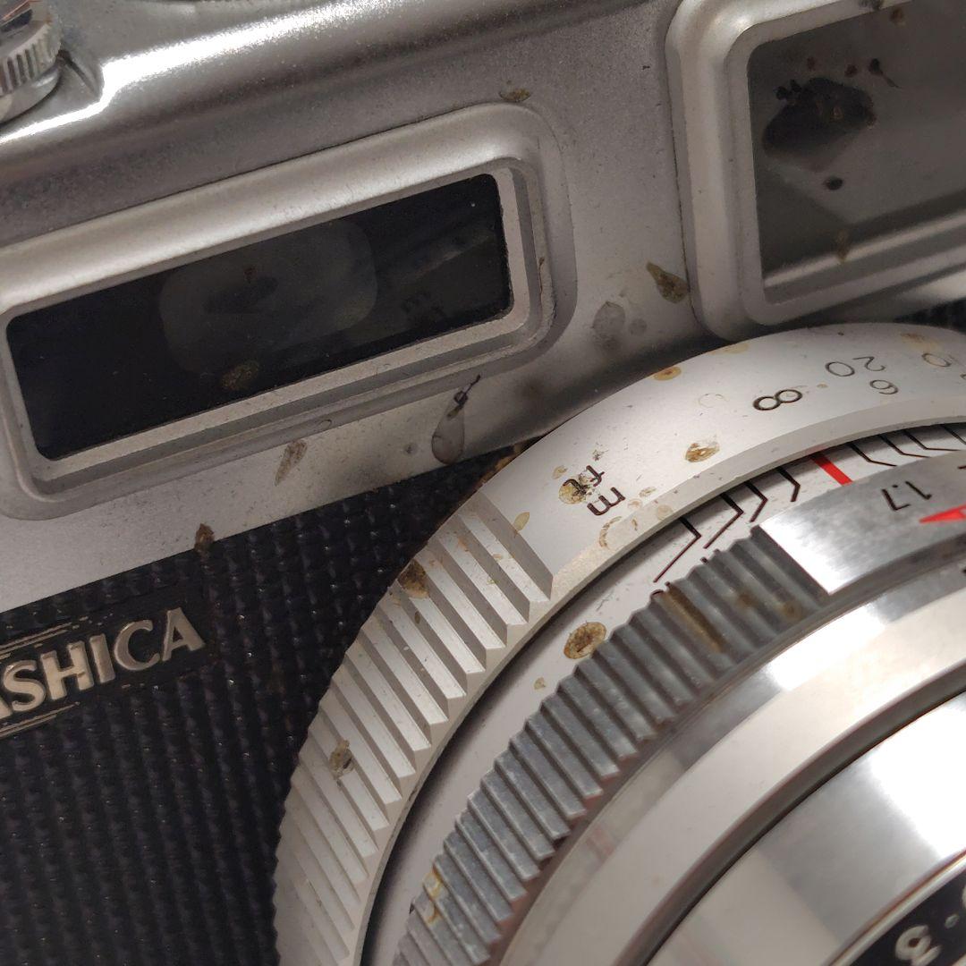 ジャンク品　フィルムカメラ　ヤシカ　YASHICA　エレクトロ35　専用ケース