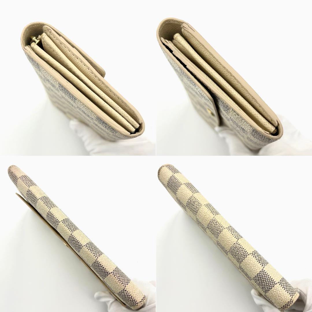 ルイヴィトン 長財布 アズール ポルトフォイユサラ 男女兼用