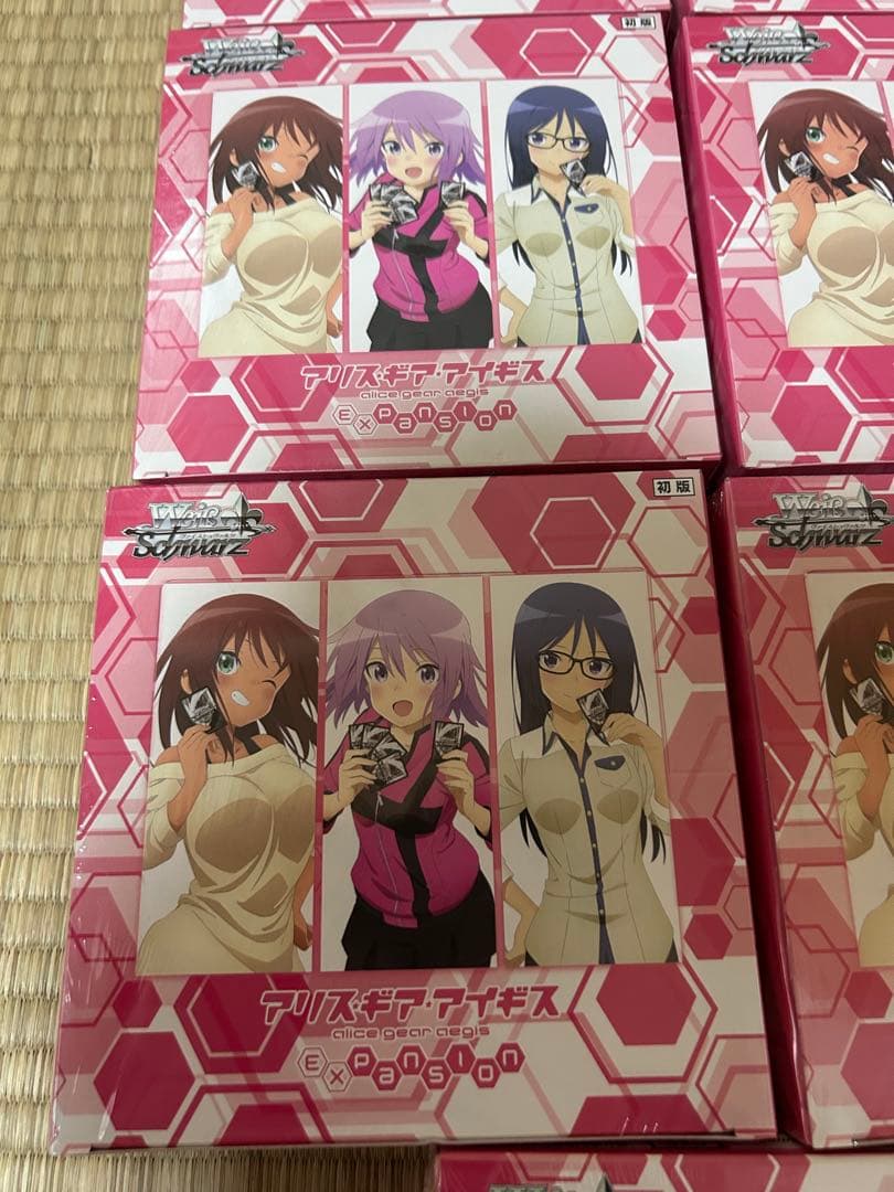ヴァイスシュヴァルツ アリスギアアイギス　未開封　7BOX