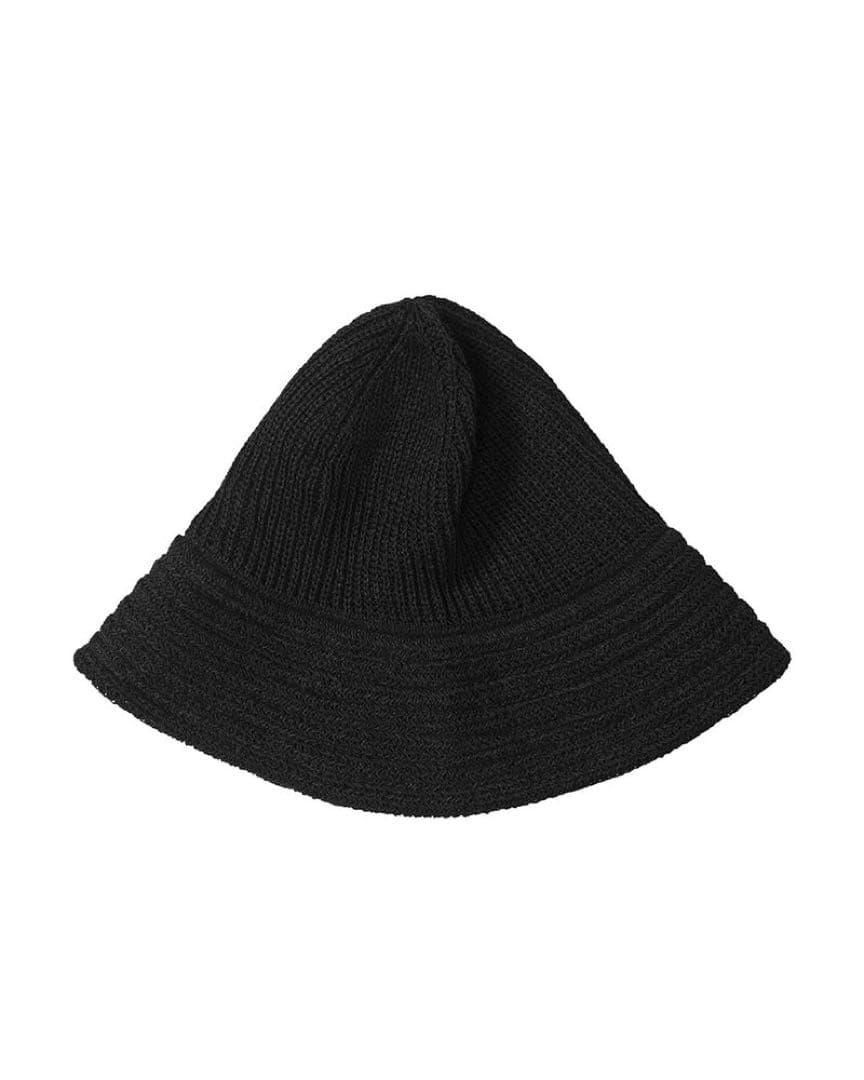 COMESANDGOES 和紙 ニットバルーンハット（BLACK）