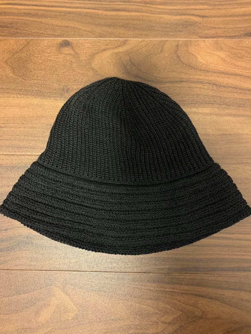 COMESANDGOES 和紙 ニットバルーンハット（BLACK）