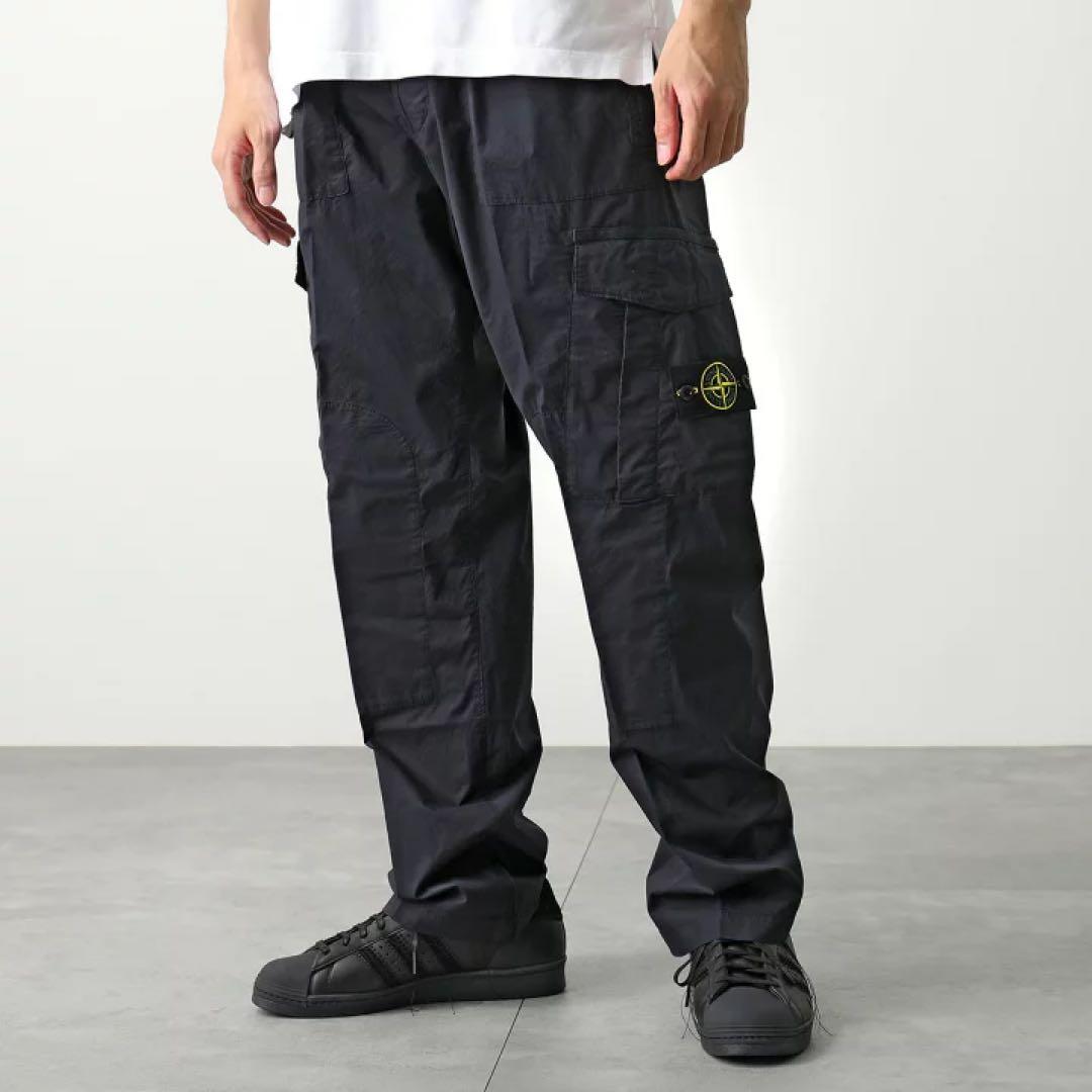 STONE  ブラック カーゴパンツ