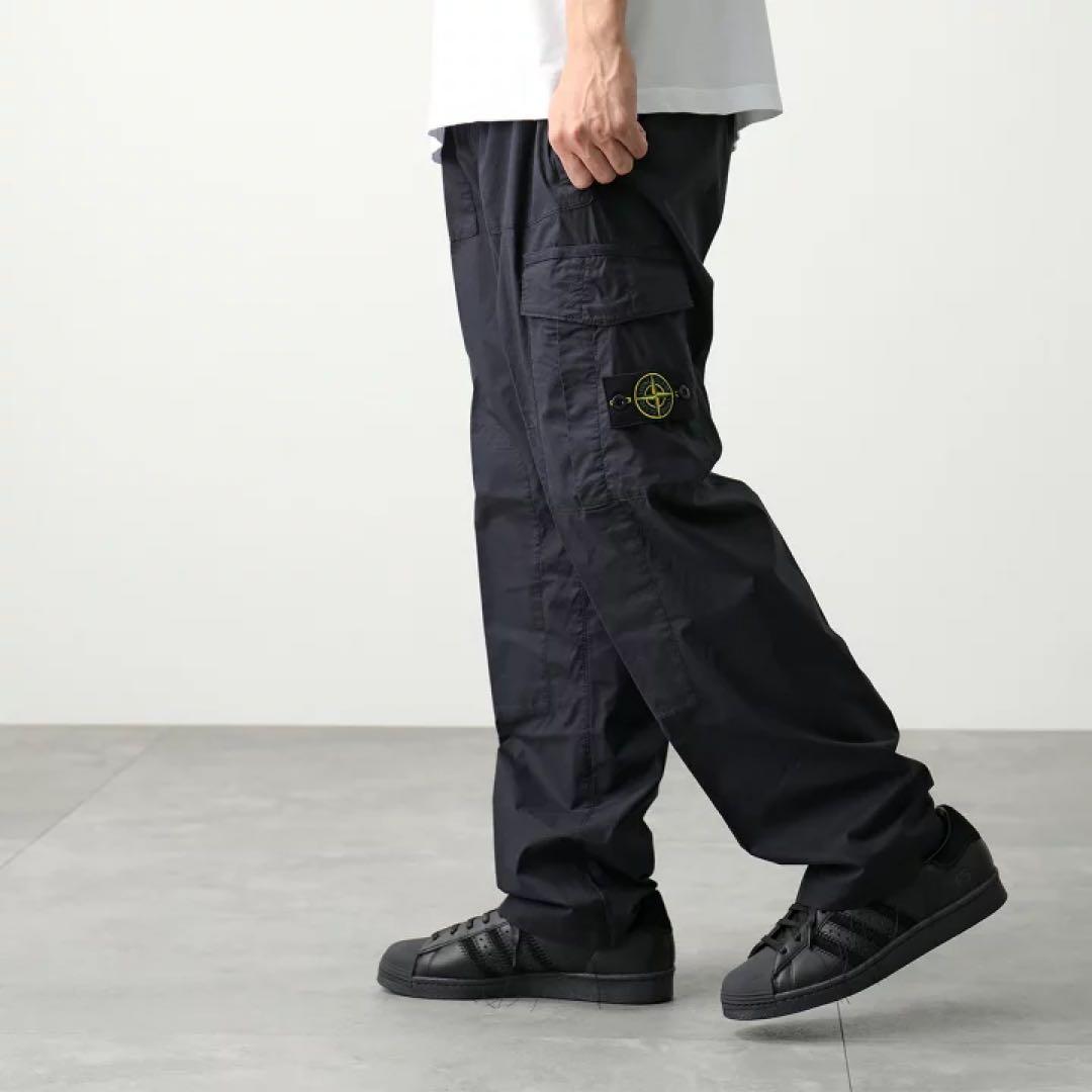 STONE  ブラック カーゴパンツ