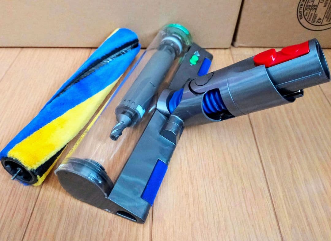 ダイソン 純正品 v12 Laser Slim Fluffy ヘッド 分解洗浄済