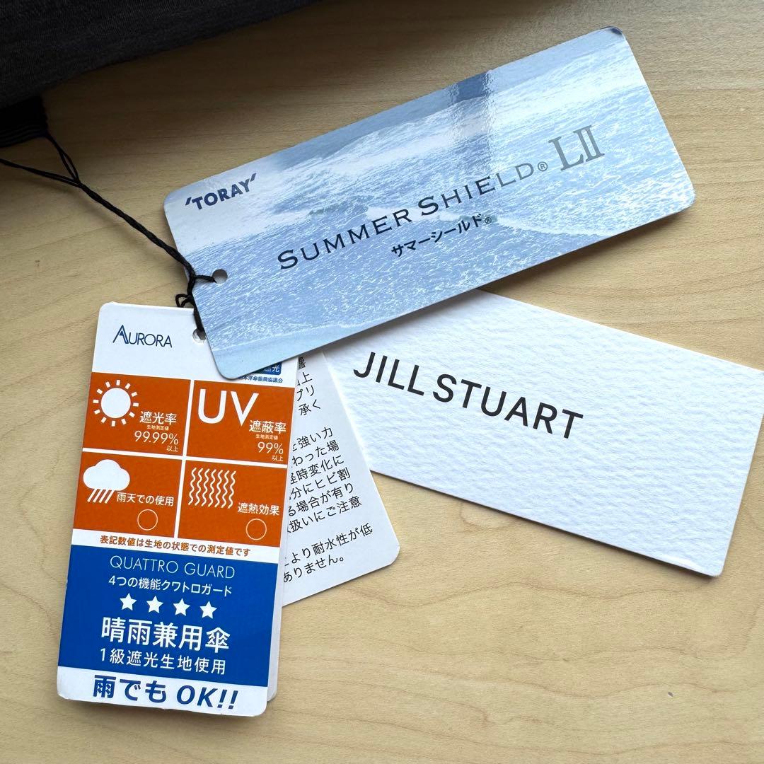 ★新品★ジルスチュアート　晴雨兼用　日傘　１級遮光　遮熱　サマーシールド　軽量