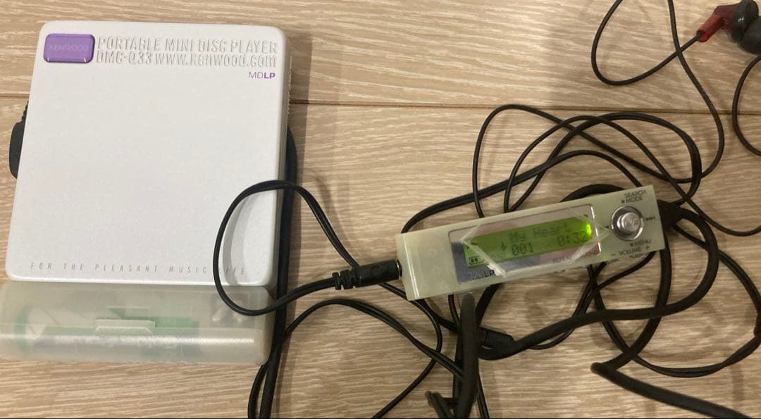 KENWOOD DMC-Q33 ポータブルMDプレーヤー
