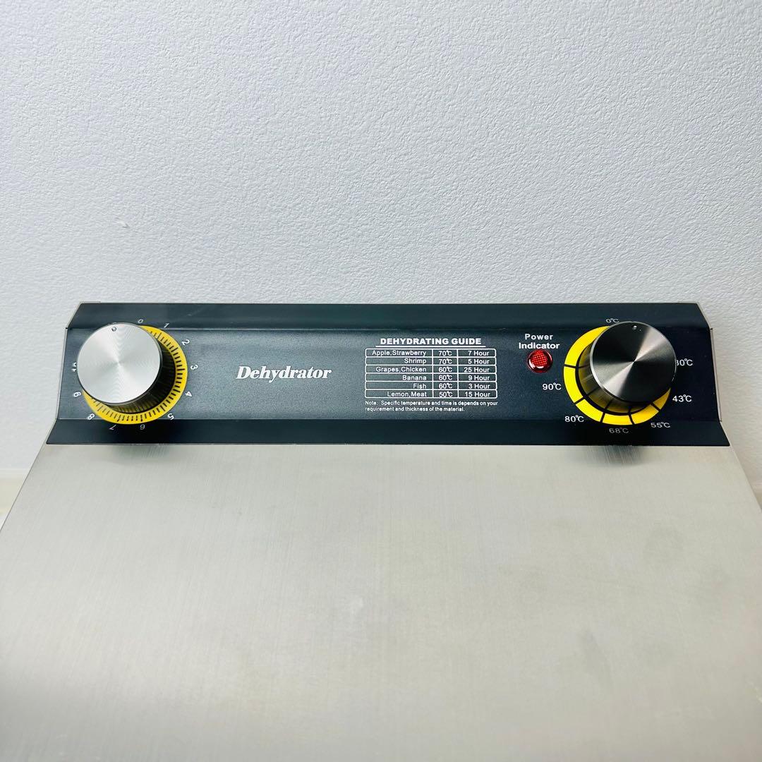 フードドライヤー 6層大容量 食品乾燥機 食品脱水機 フード乾燥機 野菜乾燥機