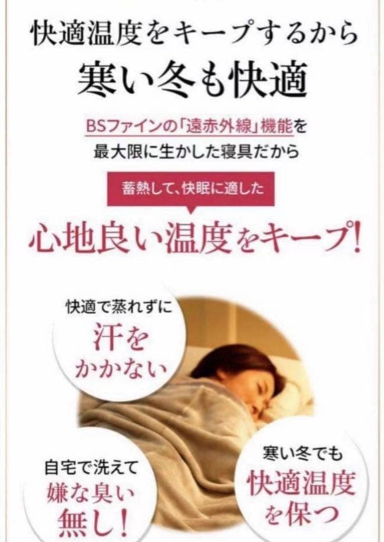 新品未使用 ＢＳファイン毛布