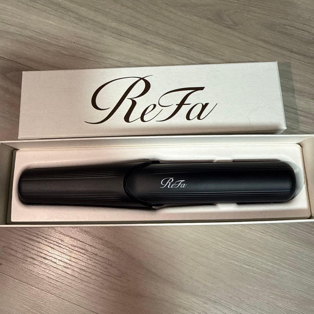 ReFa フィンガーストレートヘアアイロン　黒　　　　　リファ