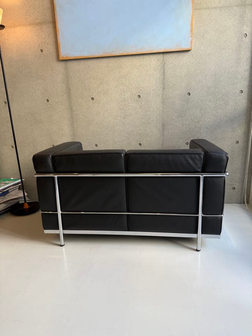 IDC大塚家具 2人掛けソファ ルコルビジェ LC2