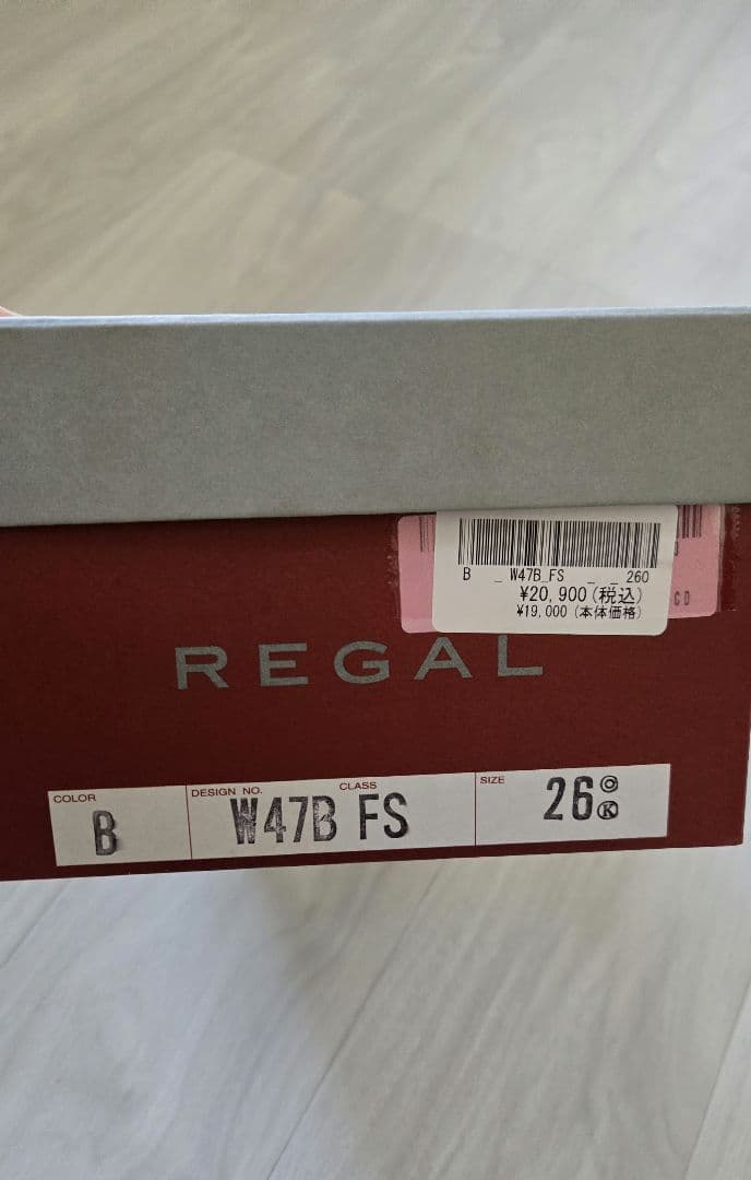 REGAL ブラック 26cm 新品未使用