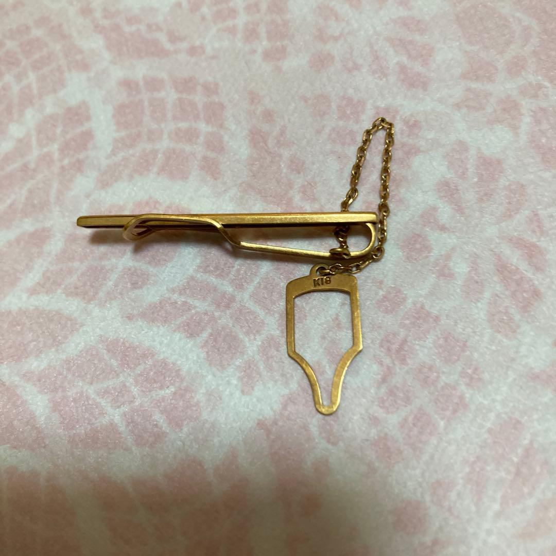 K18 ネクタイピン