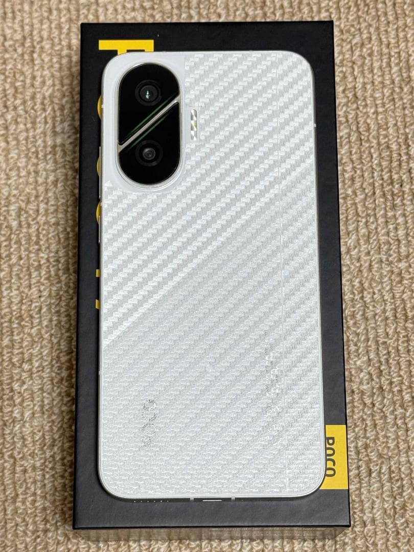 512GB)Xiaomi POCO F7 ホワイト バッテリー100% 5G