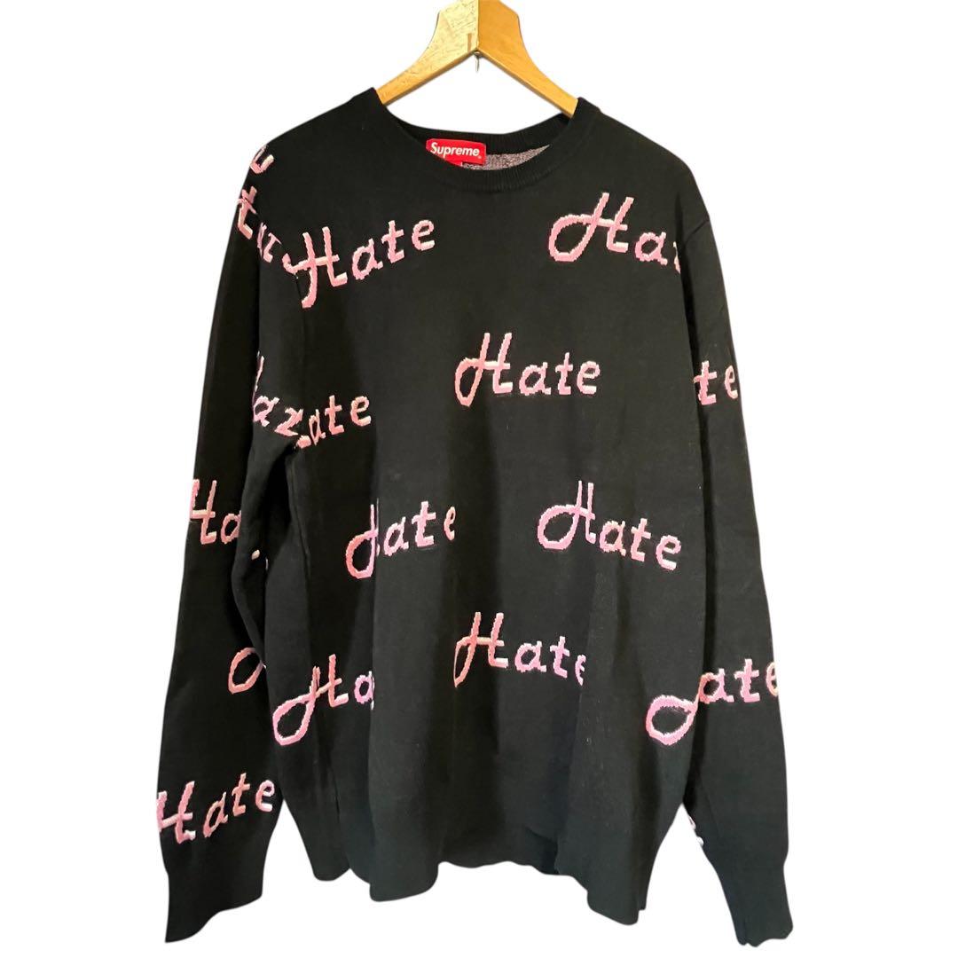 トップス Supreme Hate Sweater 2013A/W