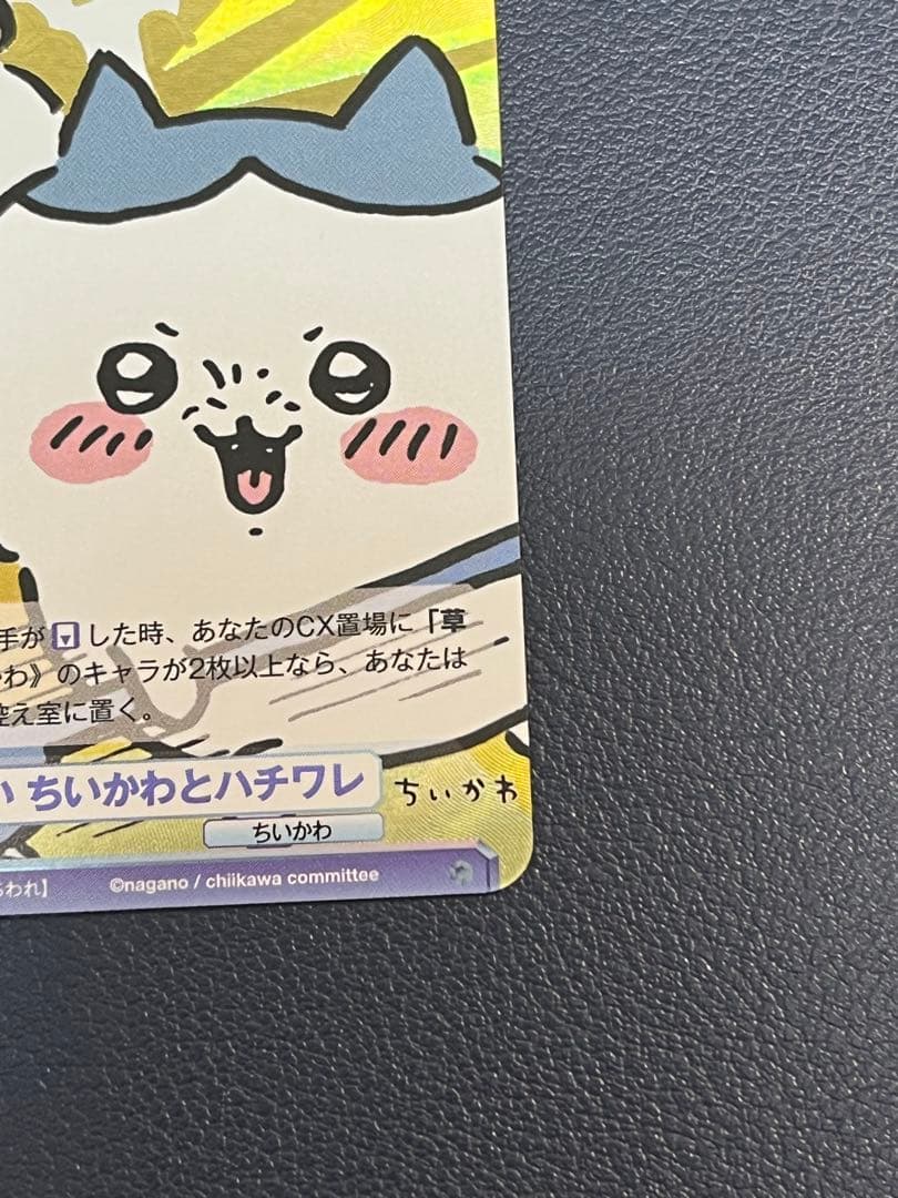 【ヴァイスシュヴァルツブラウ】おそろい ちいかわとハチワレ SP 箔押し