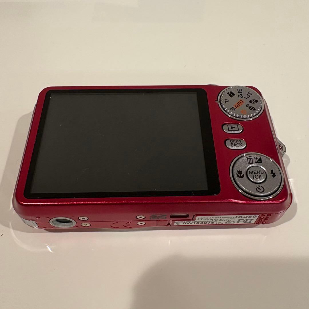 FUJIFILM FINEPIX JX280 デジカメ レッド